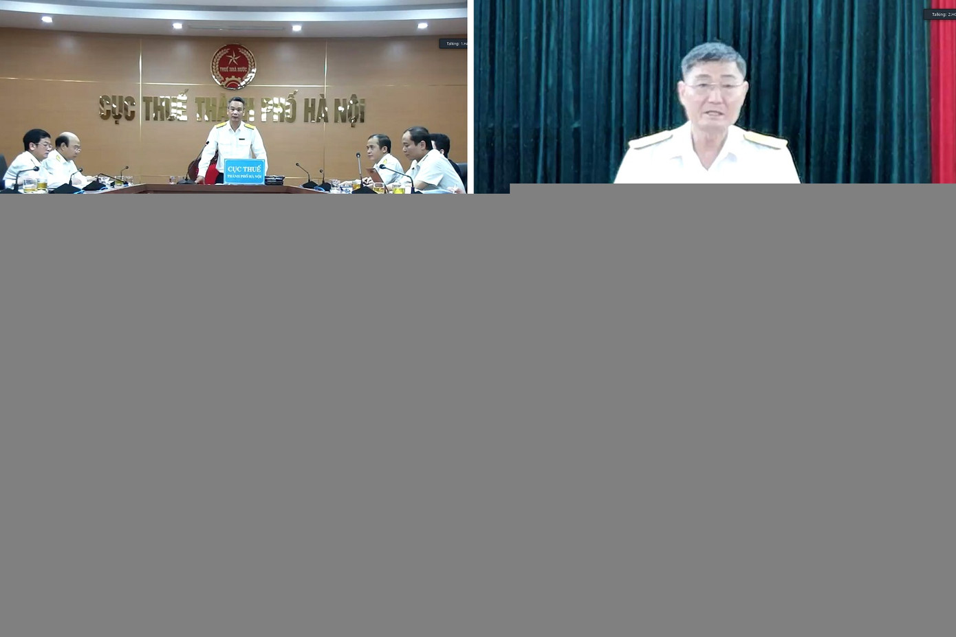 Đại diện Lãnh đạo Cục Thuế các địa phương chia sẻ thông tin và đưa ra những kiến nghị về công tác quản lý TMĐT trên địa bàn quản lý