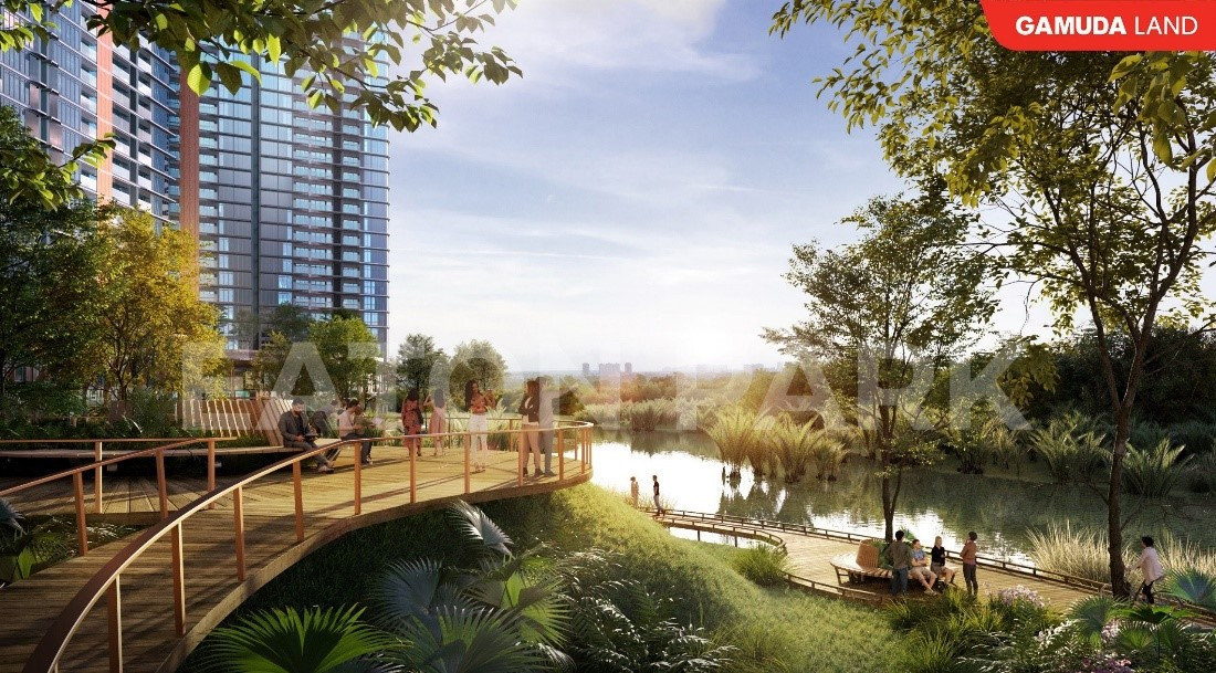 Ảnh minh họa dự án Eaton Park quận 2, TP. HCM (Nguồn: Gamuda Land)