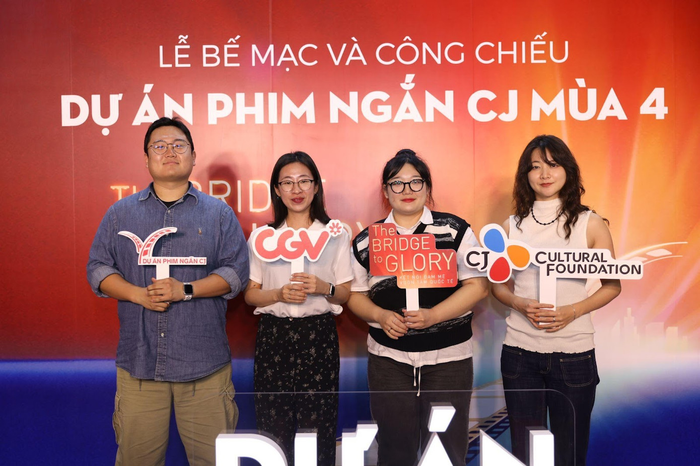 Các nhà làm phim Hàn Quốc có phim trình chiếu tại sự kiện Bế mạc Dự án phim ngắn CJ