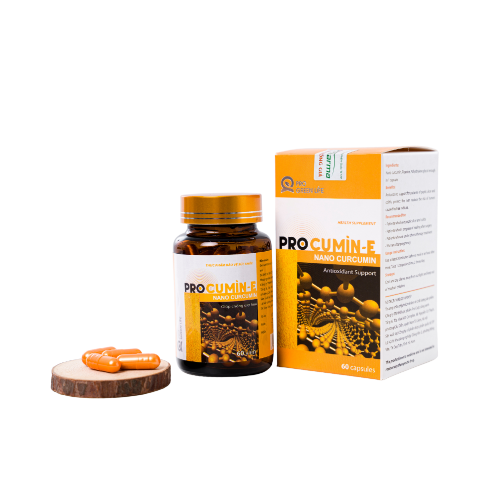 Procumin-E - Tốt cho người trong và sau quá trình hóa trị, xạ trị