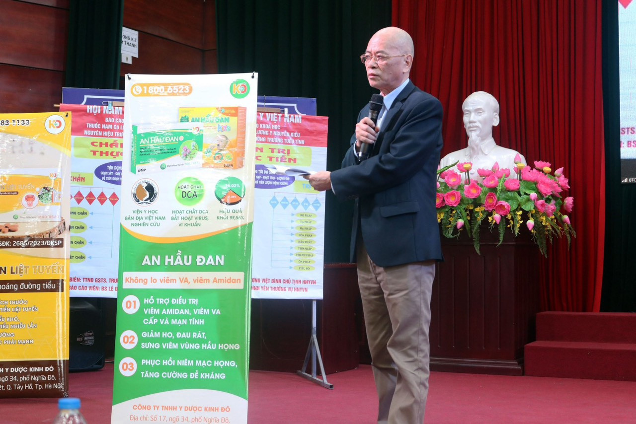 Sản phẩm An Hầu Đan Kids là thành quả nghiên cứu của Viện Y Học Bản Địa Việt Nam