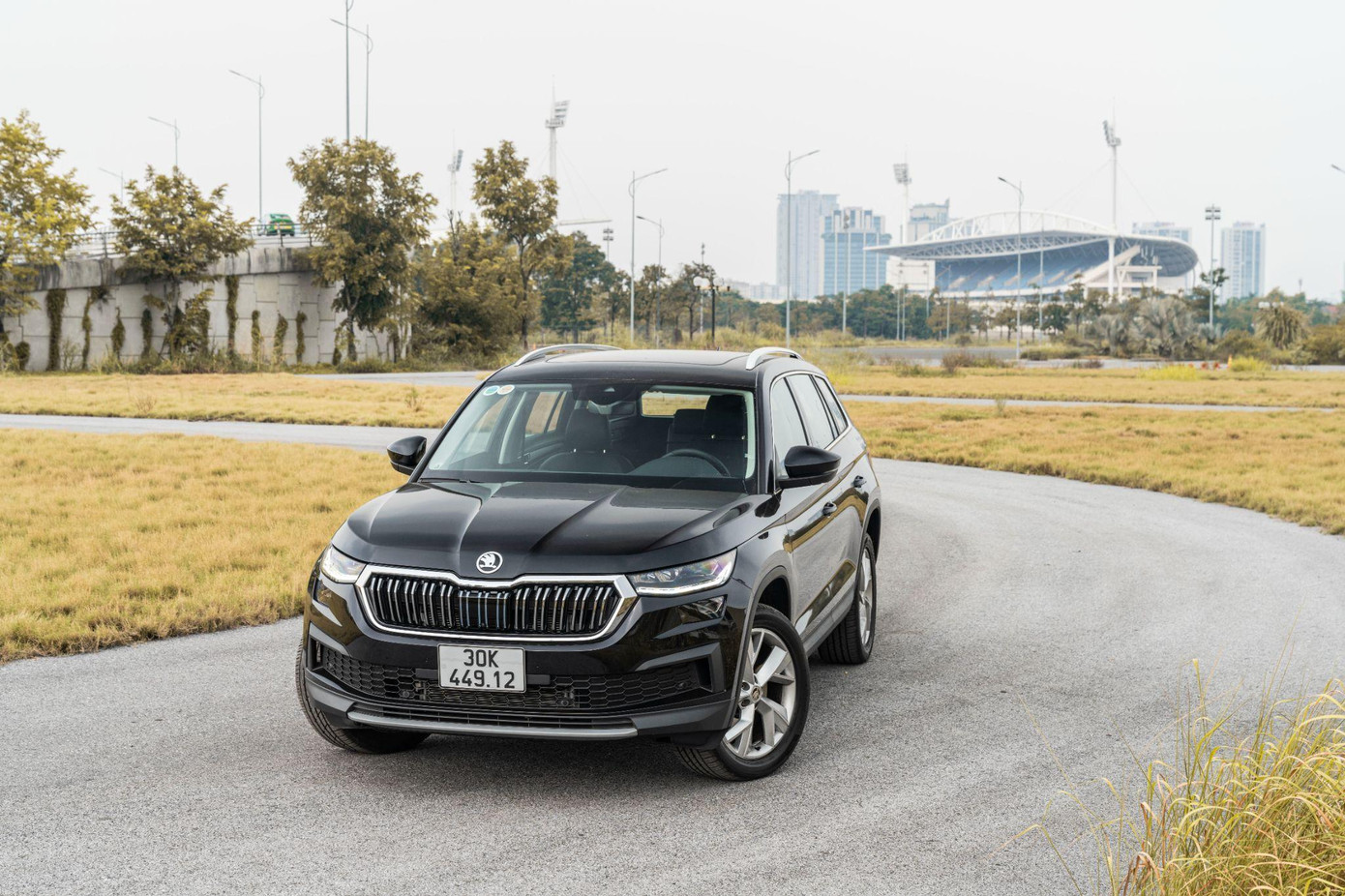 Kodiaq trên đường phố Việt Nam