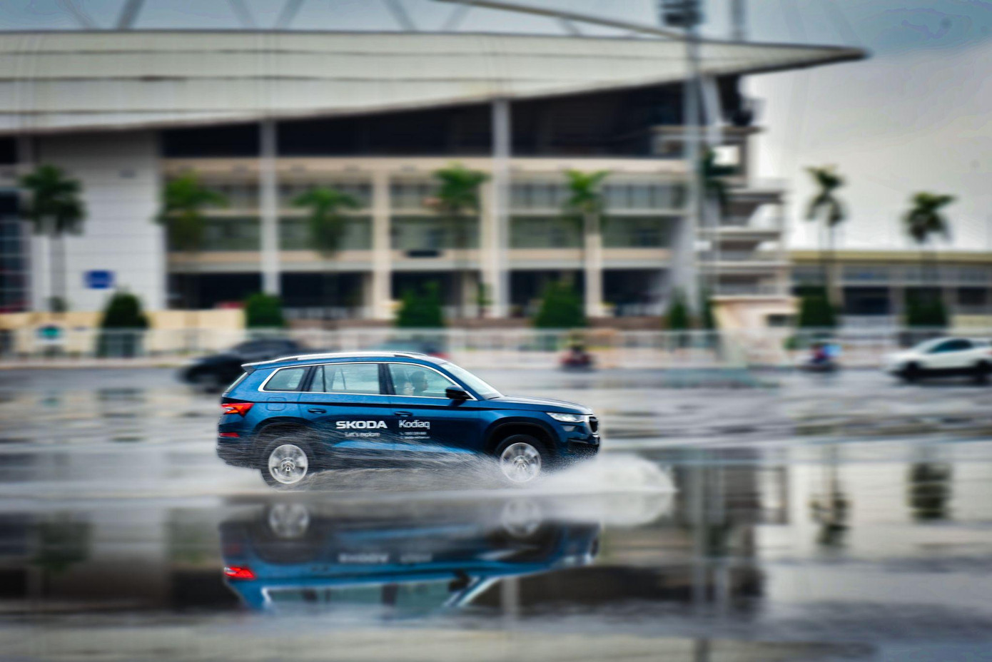 Kodiaq trên đường phố Việt Nam