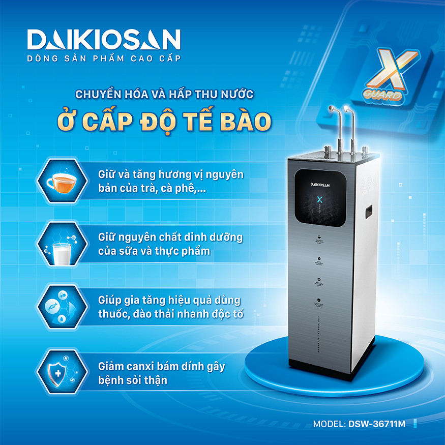 Máy lọc nước từ trường chất lượng sẽ đem lại nhiều lợi ích cho sức khỏe