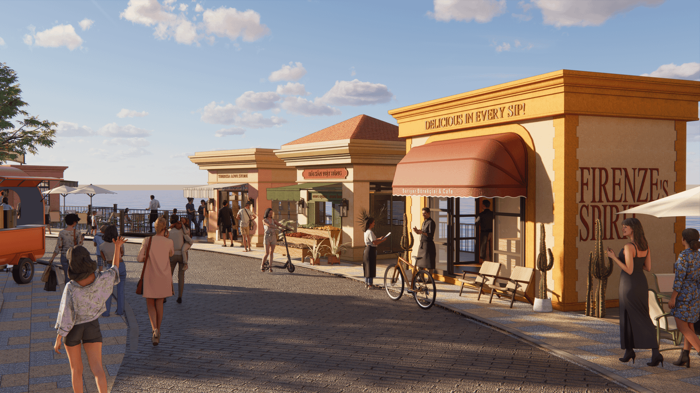 VUI-Fest Bazaar - chợ đêm Vui Phết hứa hẹn mang đến trải nghiệm ẩm thực và giải trí hấp dẫn, sôi động cho du khách. (Ảnh phối cảnh minh họa)