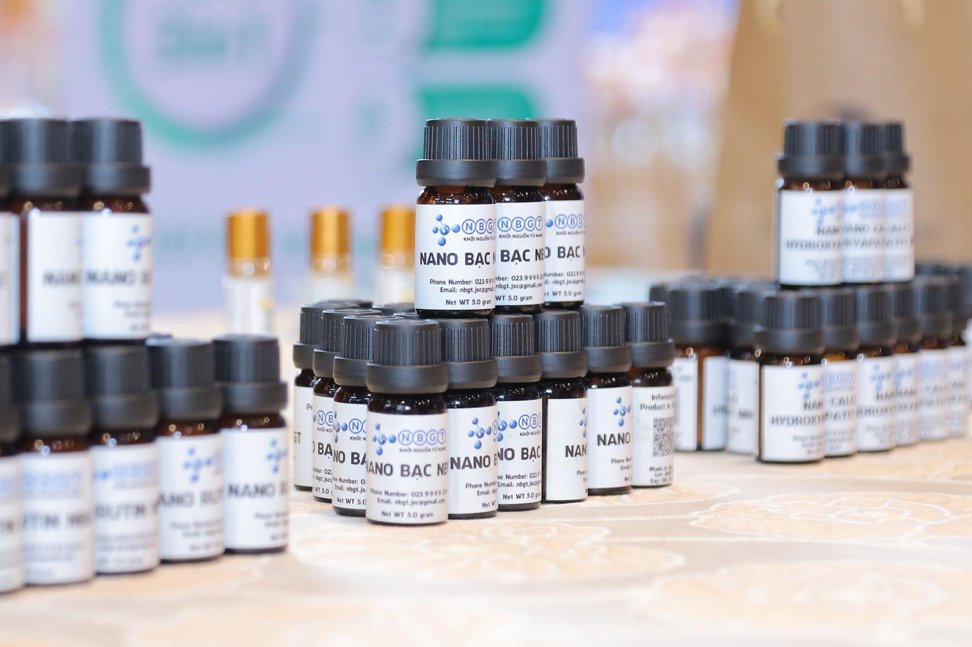 Nguyên liệu Nano Bạc NBGT được giới thiệu tại lễ ra mắt