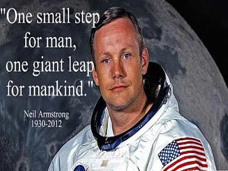  Neil Amstrong và câu nói nổi tiếng của mình
