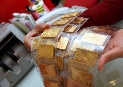 Giá vàng bật tăng 110.000 đồng/lượng ảnh 1