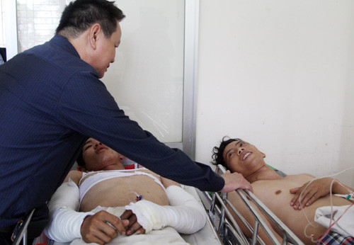 Giây phút kinh hoàng lò nấu thép 1.500 độ C phát nổ ảnh 2