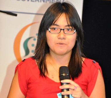 Thái Minh Thùy đại diện cho thanh thiếu niên đa văn hóa phát biểu tại Hội nghị cộng đồng đa văn hóa tại New South Wales (Úc). Thái Minh Thùy đại diện cho thanh thiếu niên đa văn hóa phát biểu tại Hội nghị cộng đồng đa văn hóa tại New South Wales (Úc)