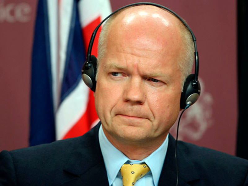 Ngoại trưởng Anh William Hague 