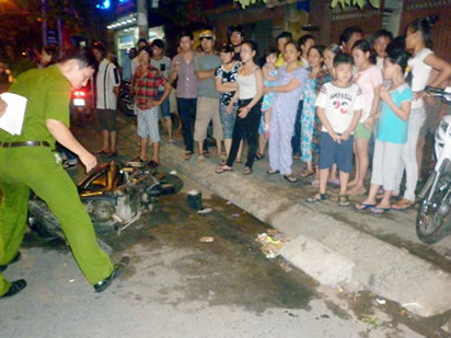  Hiện trường nơi xảy ra vụ án