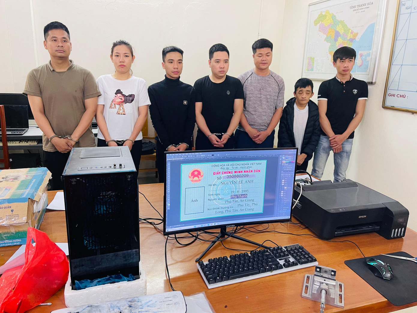 7 đối tượng bị khởi tố