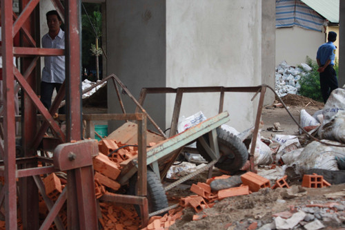 Hiện trường vụ tai nạn