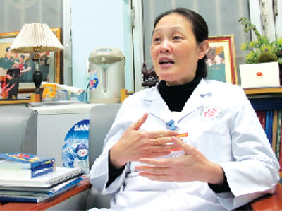 Thiếu tướng Lê Thu Hà. Ảnh: Phong Cầm