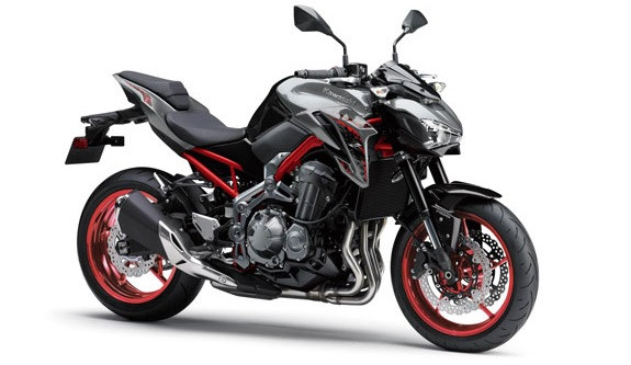 Tùy chọn màu xám-đen kawasaki z900