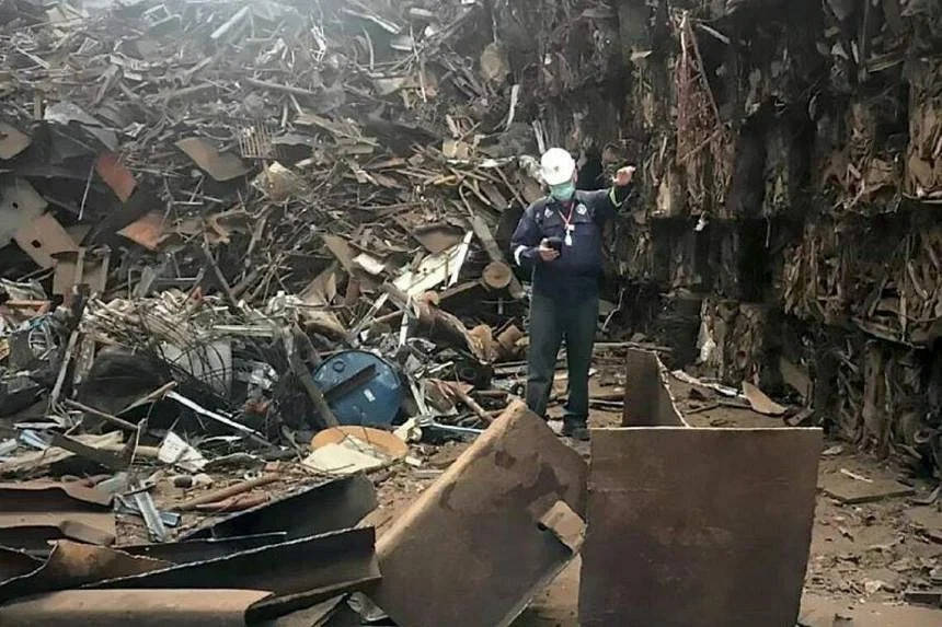 Phóng xạ được phát hiện tại xưởng đúc kim loại lớn nhất tỉnh Prachinburi. Ảnh: The Nation