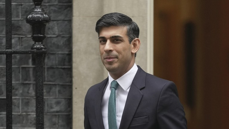 Thủ tướng Anh Rishi Sunak. Ảnh: AP Thủ tướng Anh Rishi Sunak. Ảnh: AP