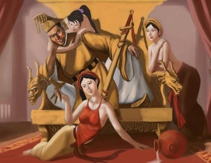 Ông vua nào bị cho là bị trĩ giai đoạn 4 vì hoang dâm?