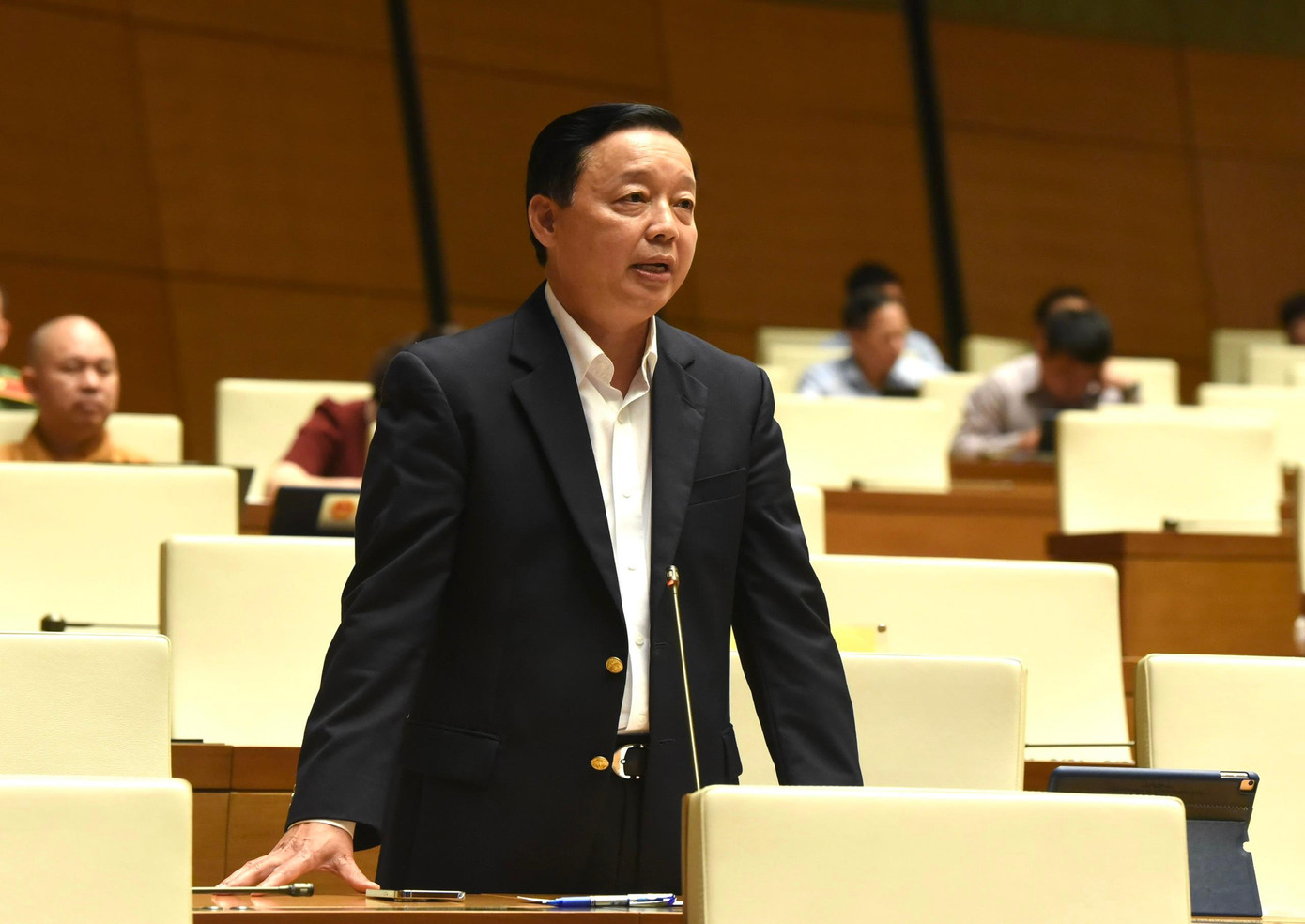 Bộ trưởng TN&MT Trần Hồng Hà. Ảnh Như Ý Bộ trưởng TN&MT Trần Hồng Hà. Ảnh Như Ý