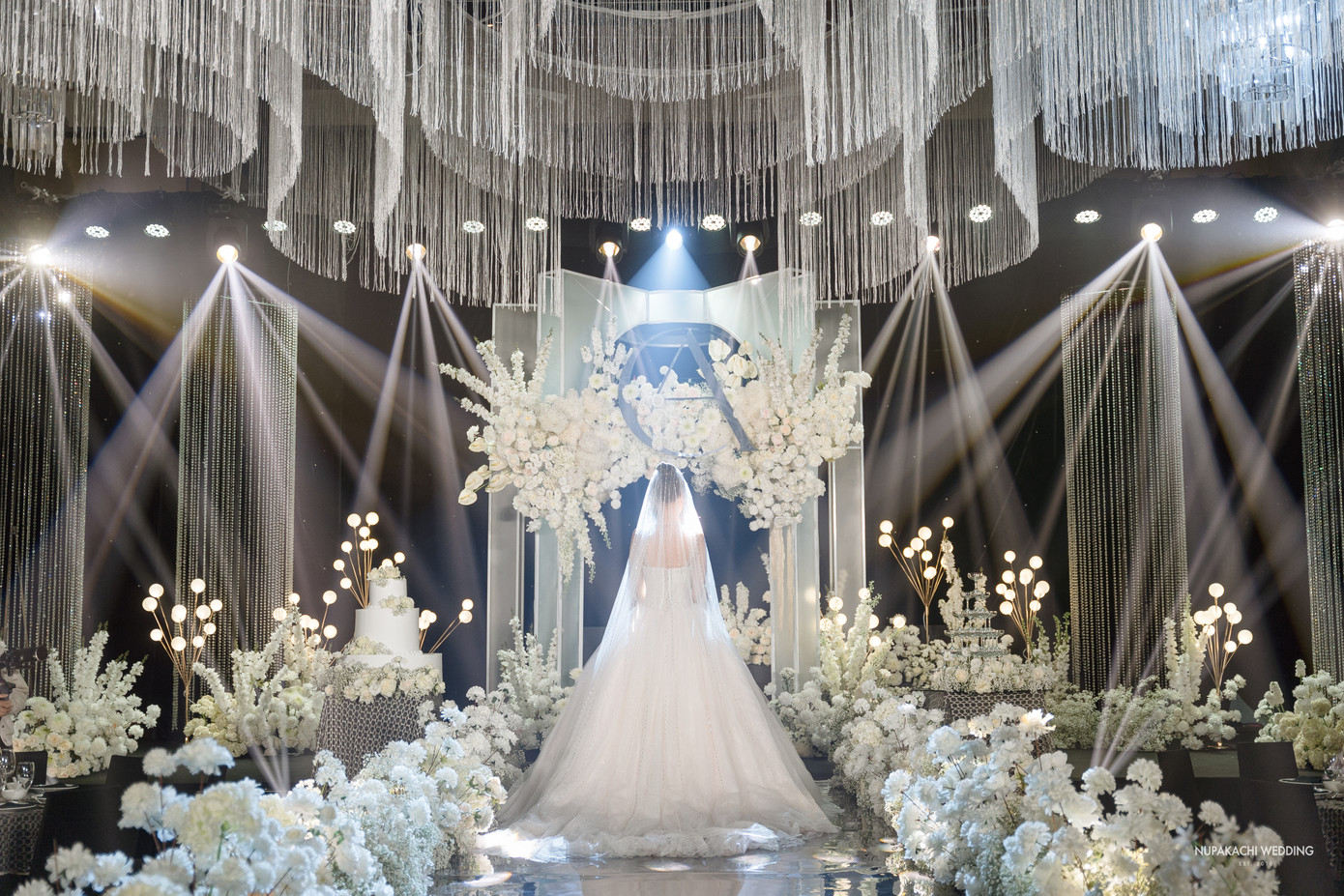 Một số hình ảnh không gian tiệc cưới diễn viên Ngọc Anh và doanh nhân Minh Chiến. Ảnh: Nupakachi Wedding.