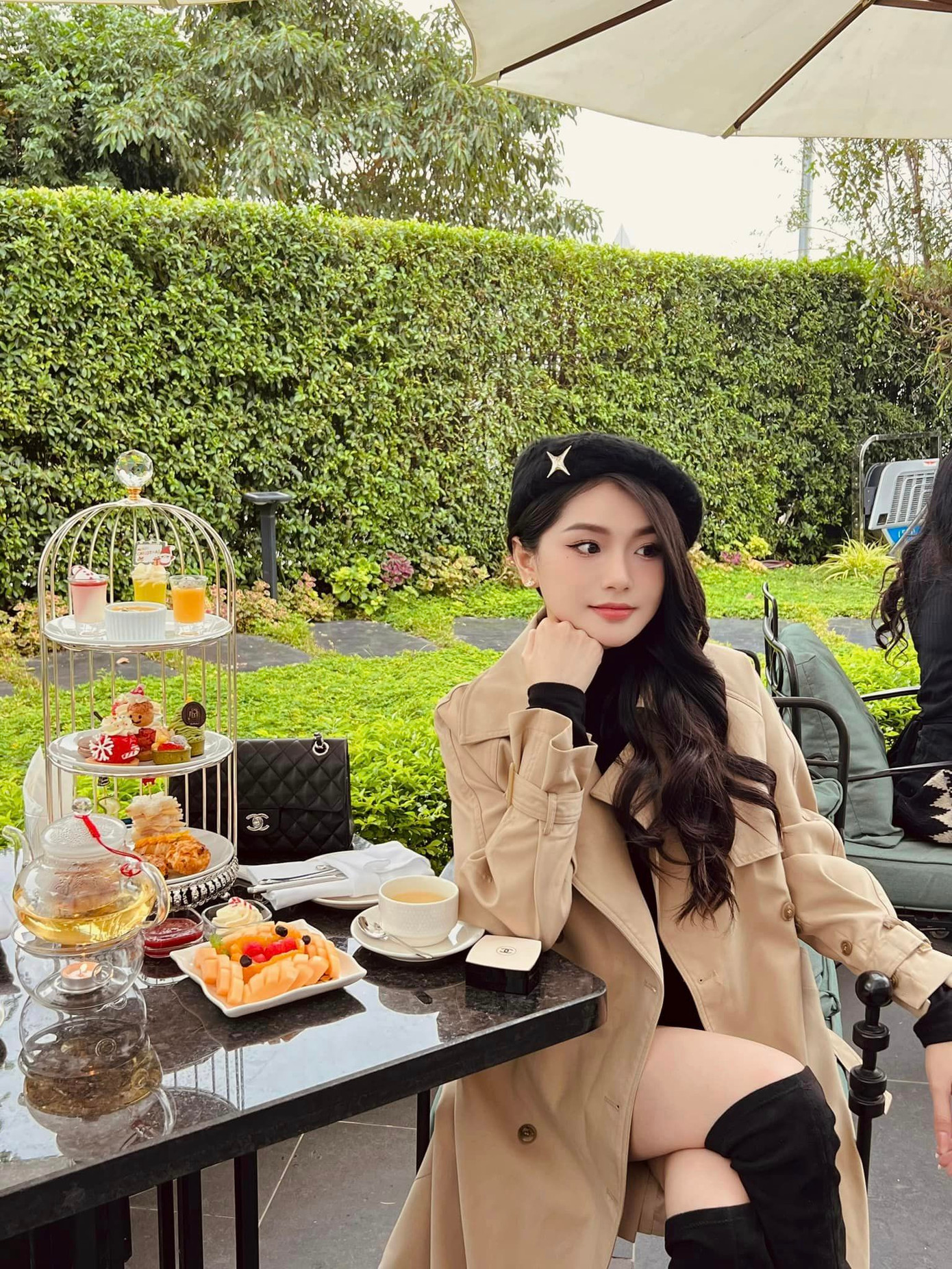 Hiện cô chưa có dự định tham gia cuộc thi nhan sắc nào tiếp theo.