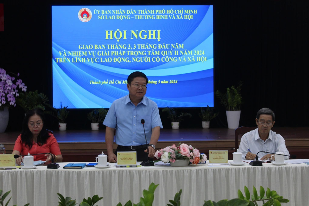 Theo ông Lê Văn Thinh, thị trường lao động việc làm của TPHCM đang có dấu hiệu khởi sắc (Ảnh: Tùng Nguyên). Theo ông Lê Văn Thinh, thị trường lao động việc làm của TPHCM đang có dấu hiệu khởi sắc (Ảnh: Tùng Nguyên).