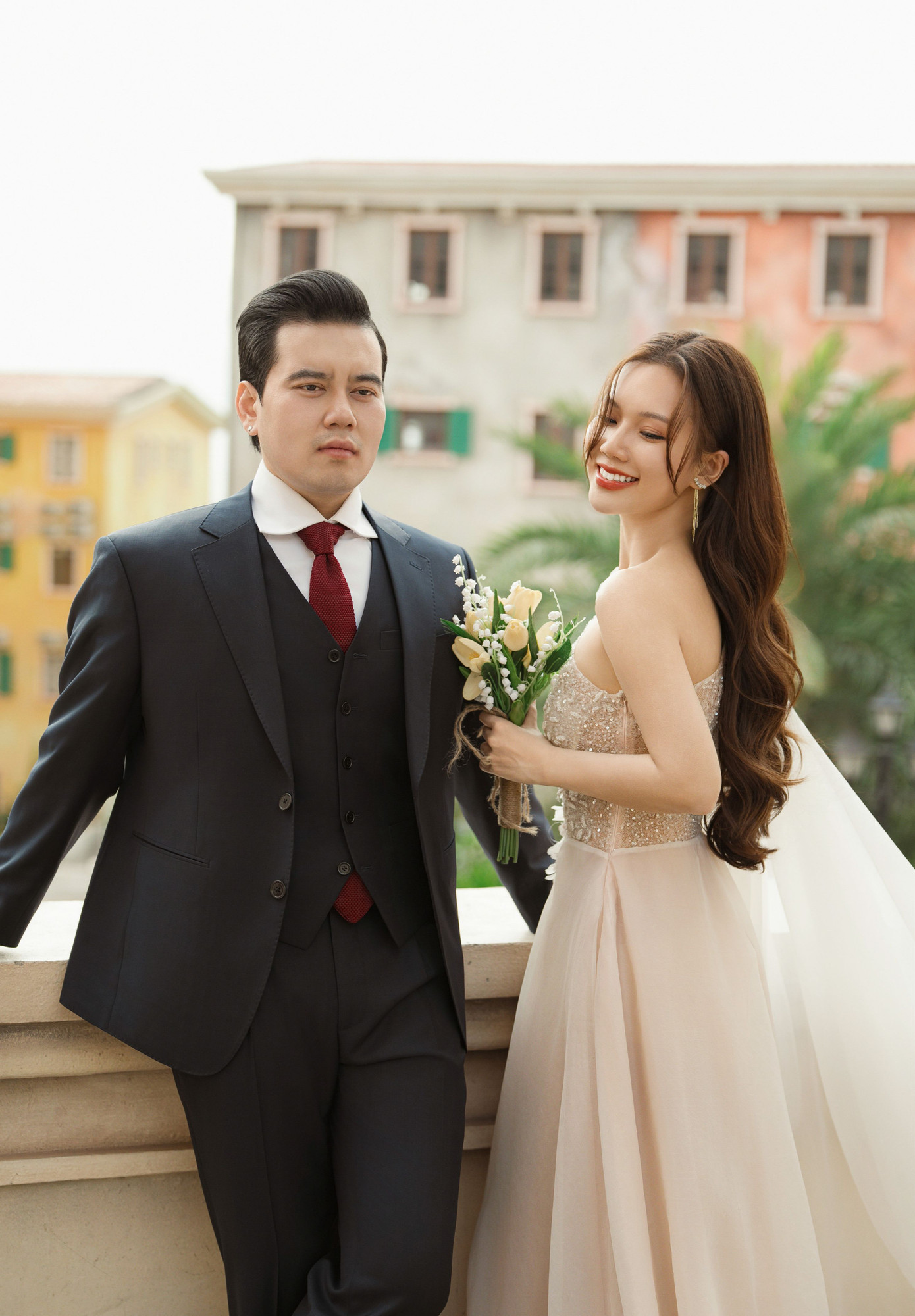 Ngọc Anh thực hiện bộ ảnh cưới cuối năm 2023. Ảnh: Nupakachi Wedding.