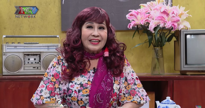 Nhan sắc nghệ sĩ Bích Hạnh hiện tại.