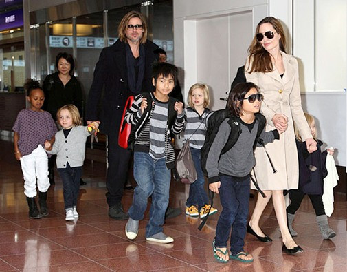 Đại gia đình Brangelina