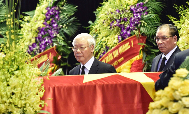 Chủ tịch nước Trần Đại Quang trở về đất mẹ ảnh 68