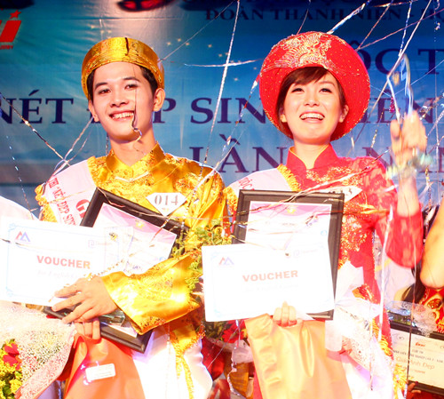 Ngô Ngọc Hải Dương và Nguyễn Thị Trúc Mai đoạt giải nhất