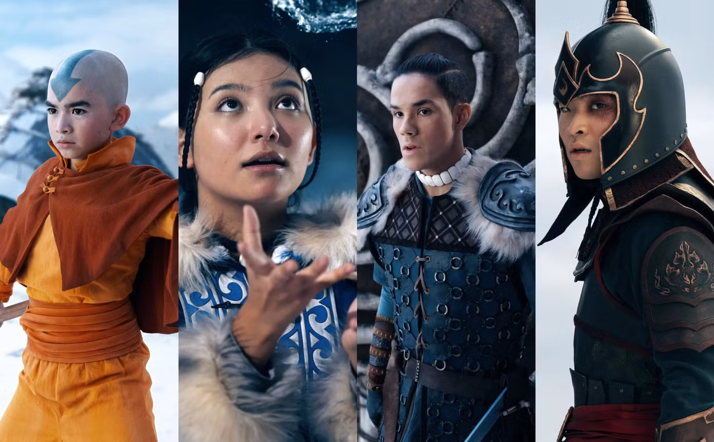 Nhân vật trong “Avatar: The Last Airbender" có tạo hình bám sát nguyên tác