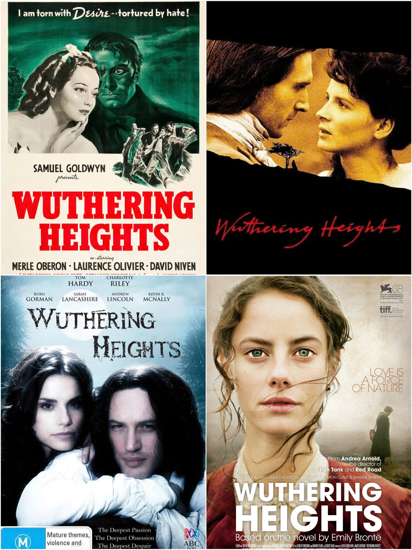 Các phim chuyển thể Đồi Gió Hú phản ánh tinh thần và gu thẩm mỹ của từng thời kỳ khác nhau. Các phim chuyển thể Đồi Gió Hú phản ánh tinh thần và gu thẩm mỹ của từng thời kỳ khác nhau.