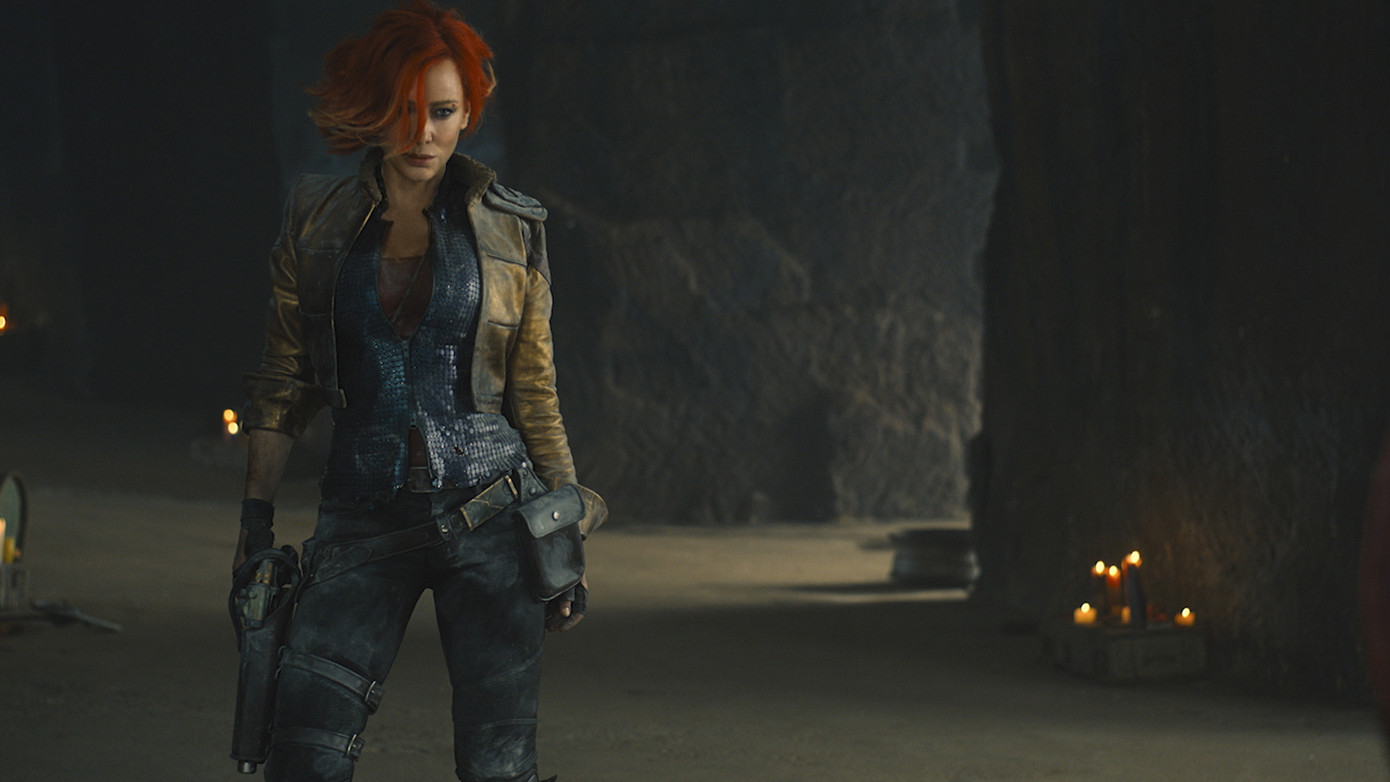 Tạo hình nhân vật Lilith của nữ diễn viên Cate Blanchett trong Borderlands. Tạo hình nhân vật Lilith của nữ diễn viên Cate Blanchett trong Borderlands.