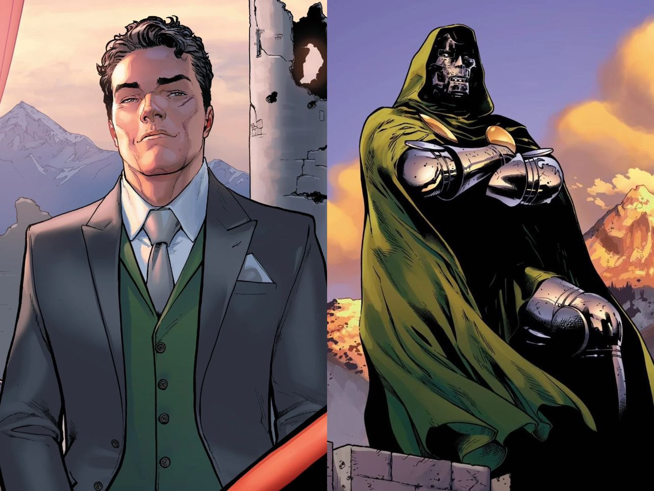 Victor Von Doom là phản diện siêu "khủng" trong nguyên tác truyện tranh Marvel. Victor Von Doom là phản diện siêu "khủng" trong nguyên tác truyện tranh Marvel.