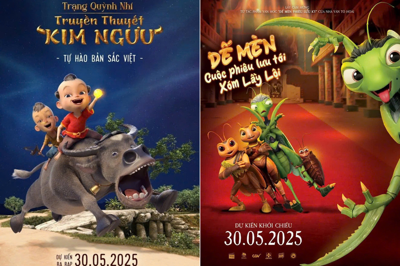 Cuộc đối đầu giữa hai hoạt hình Việt được kỳ vọng sẽ khuấy động rạp phim Hè năm nay.