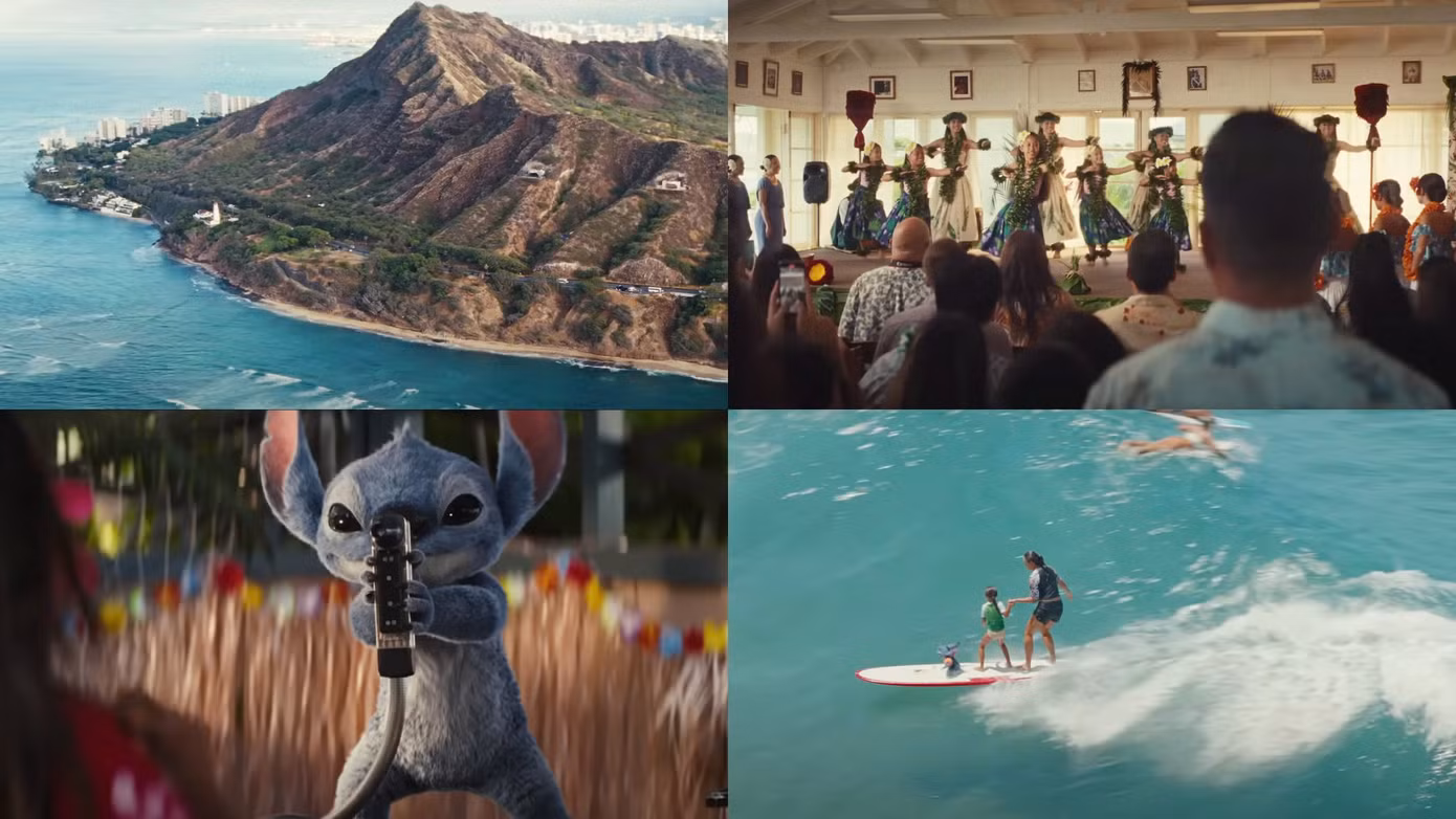 Hawaii đầy nắng được khắc họa sinh động và chân thật trên màn ảnh.