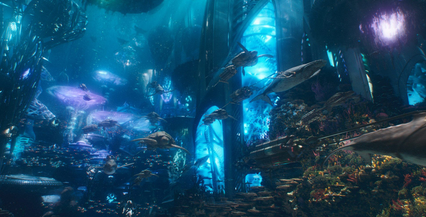 Hệ sinh thái kỳ diệu ở Atlantis.