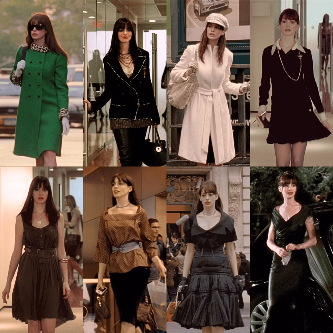 Những bộ cánh trong phim của Anne Hathaway đến tận ngày nay vẫn chưa hề lỗi mốt. Những bộ cánh trong phim của Anne Hathaway đến tận ngày nay vẫn chưa hề lỗi mốt.