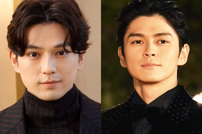 Cả hai anh em Mackenyu (trái) và Maeda đều được gọi là "quốc bảo Nhật Bản" bởi tài năng, nhan sắc và xuất thân danh giá.