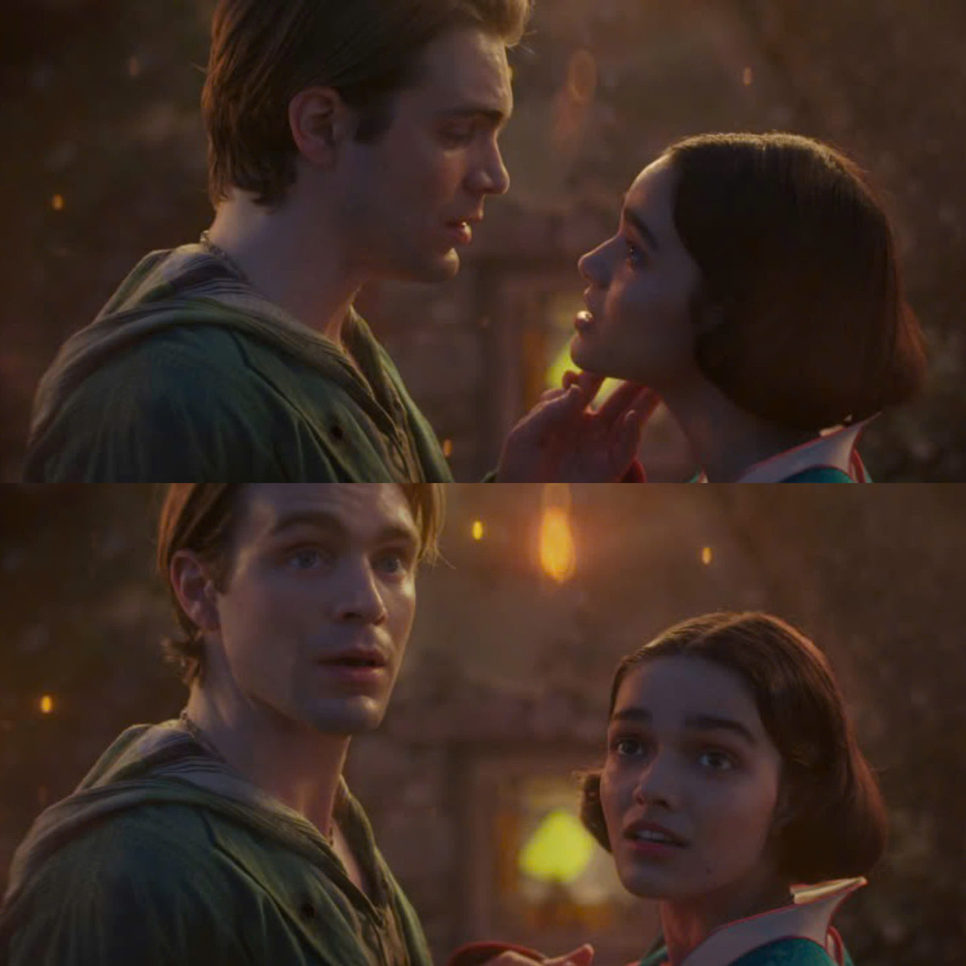 Tạo hình của Bạch Tuyết và người bạn đồng hành tên Jonathan (chưa rõ có phải hoàng tử hay không) trong phim. Tạo hình của Bạch Tuyết và người bạn đồng hành tên Jonathan (chưa rõ có phải hoàng tử hay không) trong phim.