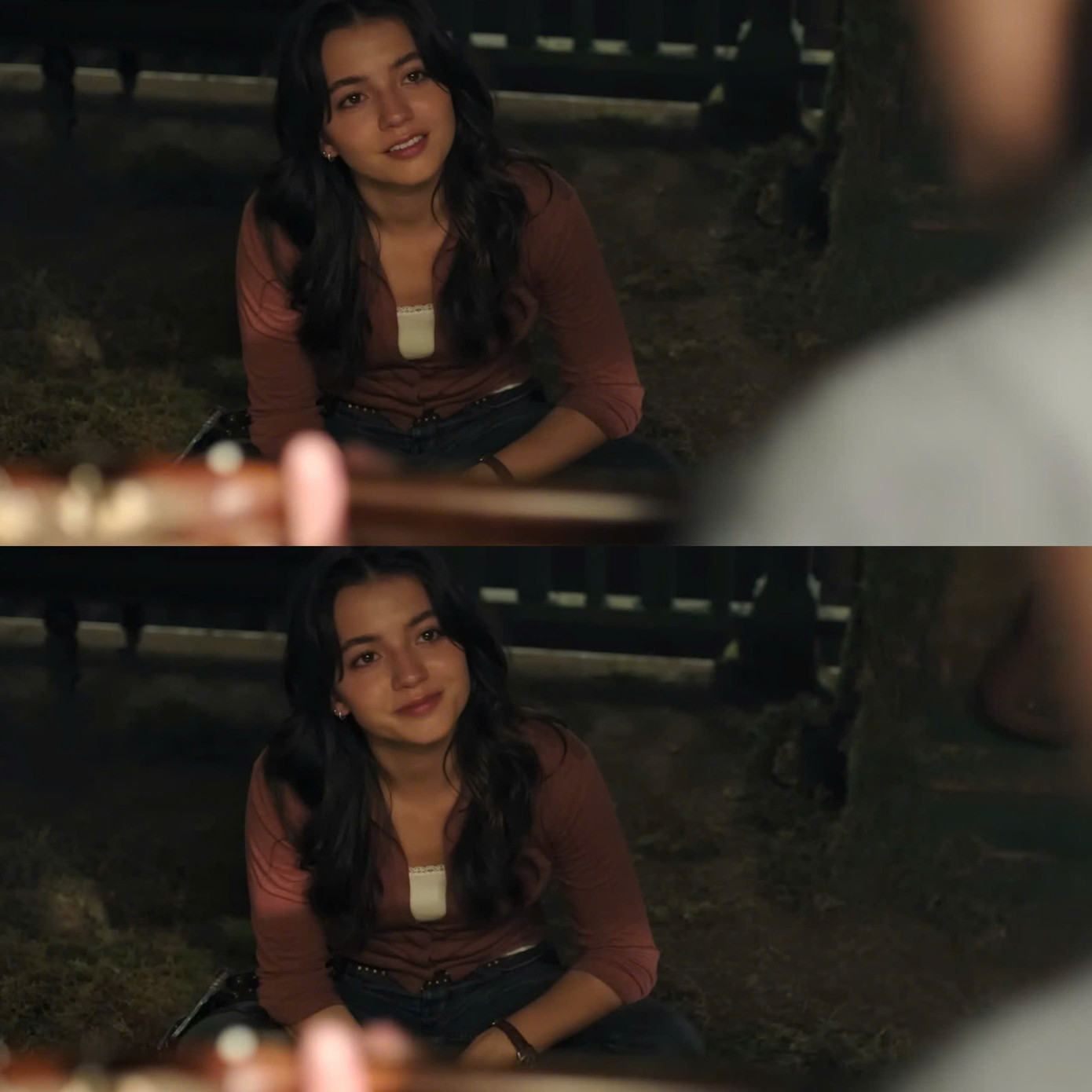 Nhan sắc "gây thương nhớ" của Dina (Isabela Merced) trong trailer. Nhan sắc "gây thương nhớ" của Dina (Isabela Merced) trong trailer.