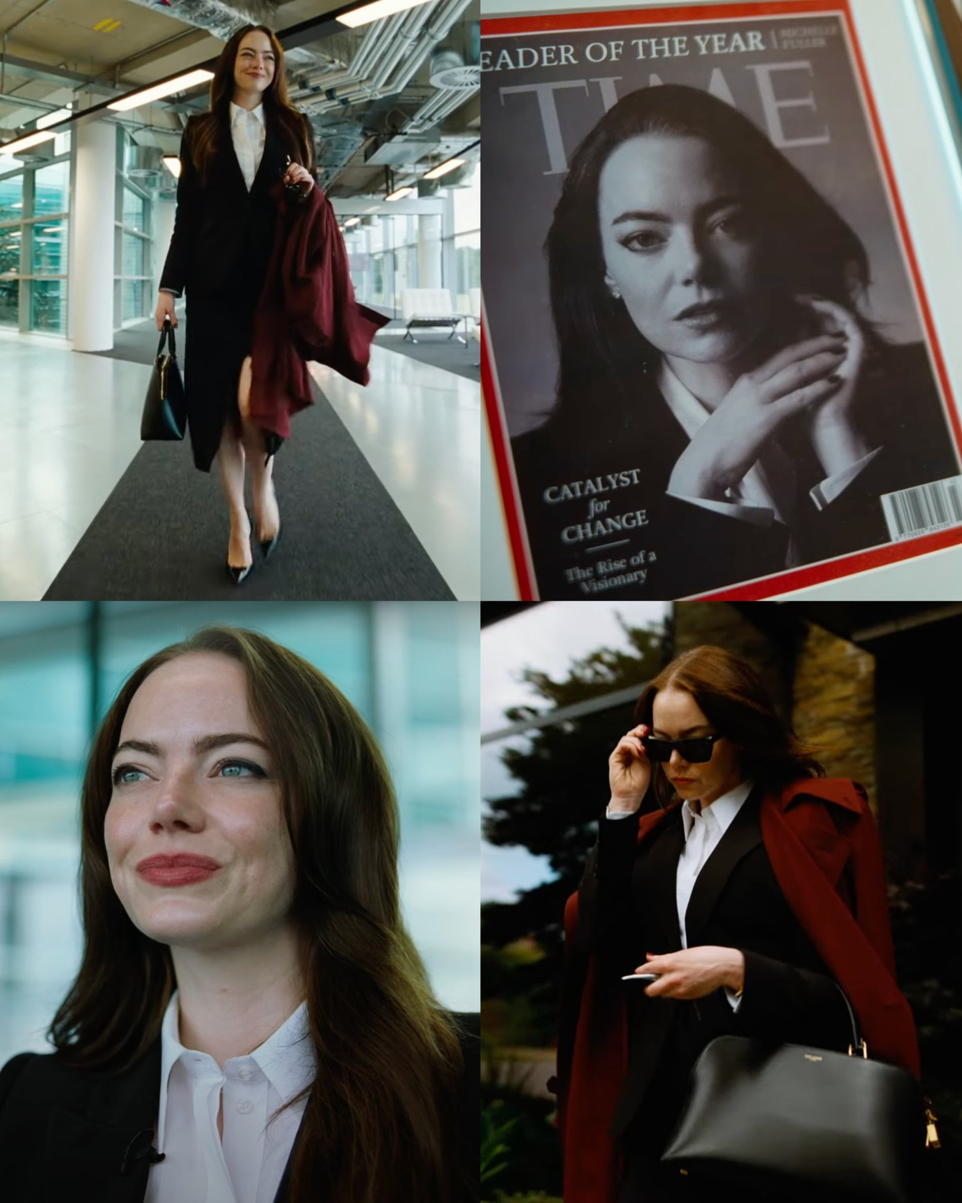 Tạo hình của Emma Stone trong phim. Tạo hình của Emma Stone trong phim.