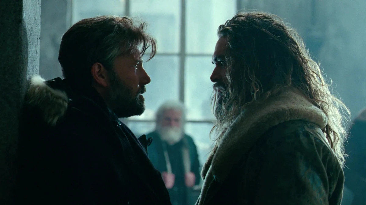 Ben Affleck và Jason Momoa trong "Justice League". Ben Affleck và Jason Momoa trong "Justice League".