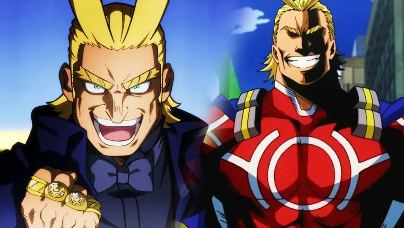 Dark Might tự tái tạo cơ thể để mang hình dáng giống với "thần tượng". Dark Might tự tái tạo cơ thể để mang hình dáng giống với "thần tượng".