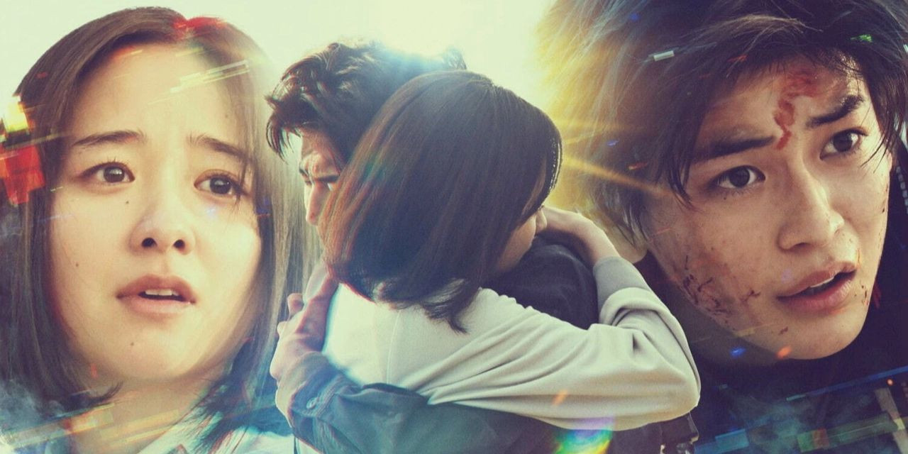 Cặp đôi thứ chính Yamato - Aoi chiếm nhiều spotlight trong Love You As The World Ends bản điện ảnh.