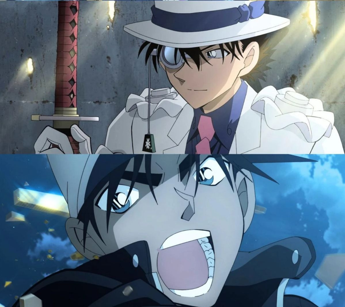 Ngôi Sao Năm Cánh Triệu Đô là sàn diễn chính của Kaito Kid và "Thám tử miền Tây" Hattori Heiji. Ngôi Sao Năm Cánh Triệu Đô là sàn diễn chính của Kaito Kid và "Thám tử miền Tây" Hattori Heiji.