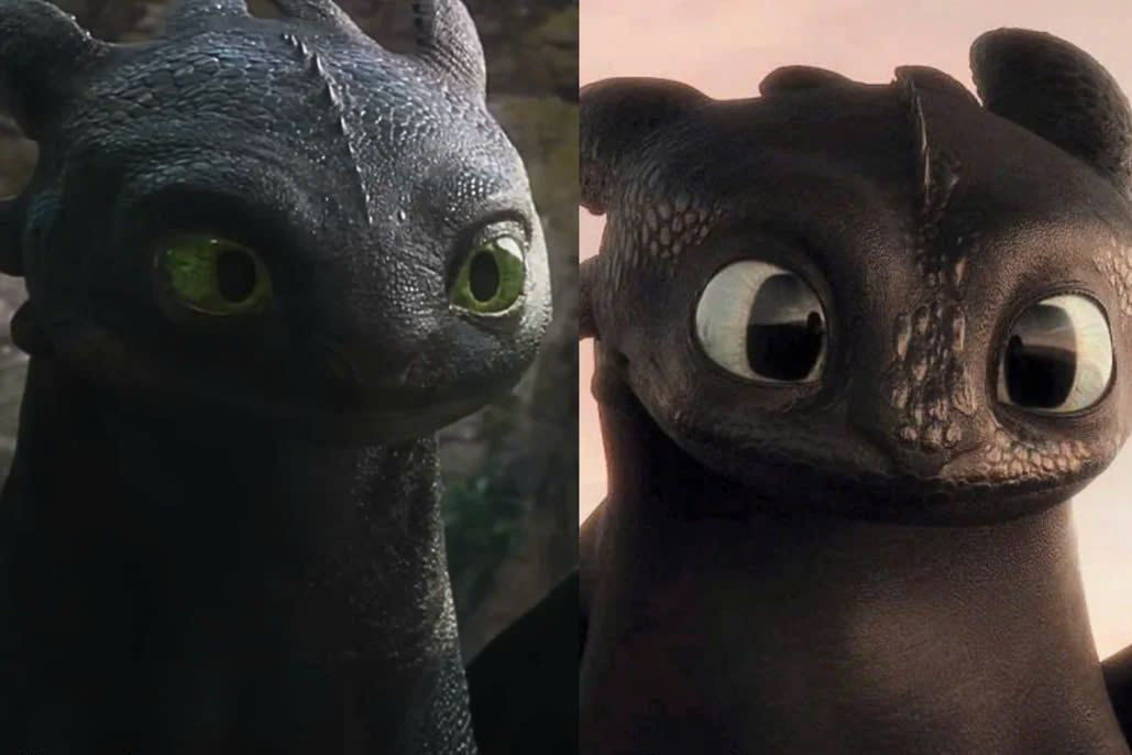 Và đương nhiên không thể thiếu cậu bạn Toothless (Răng Sún) đáng yêu.