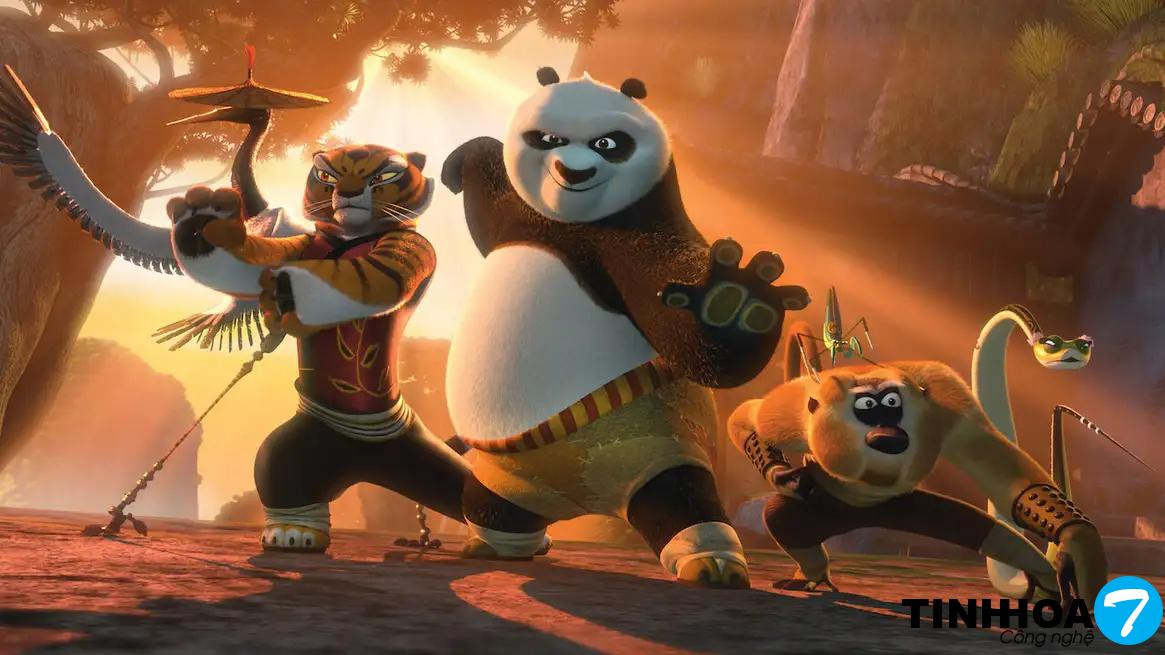 Nhóm Ngũ Hiệp sẽ trở lại trong "Kung Fu Panda 4".